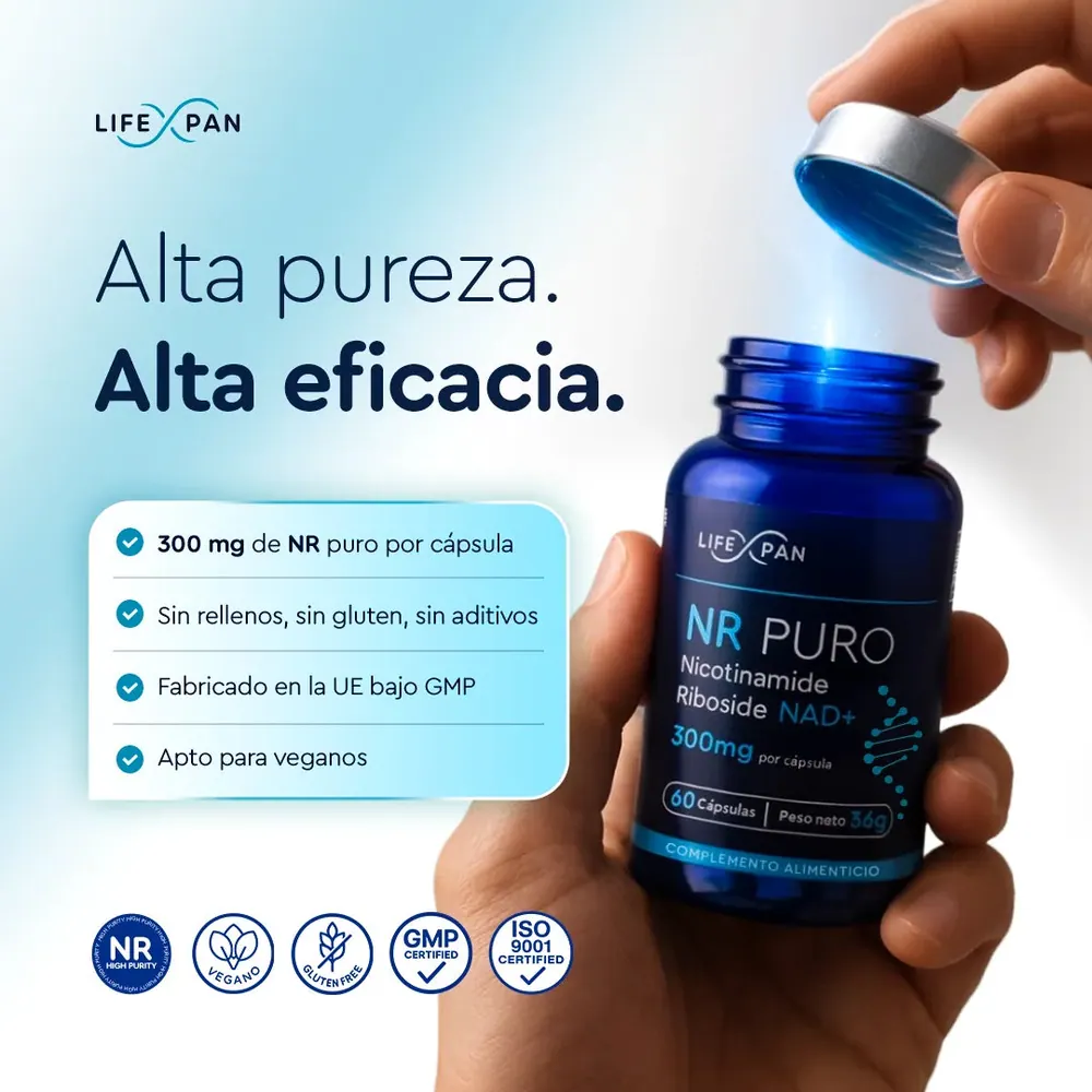 Combo Longévité LifeXpan® [ NR Puro 60 + Magnésium Bisglycinate + Optimal] Augmente le NAD+, V (photo 6)