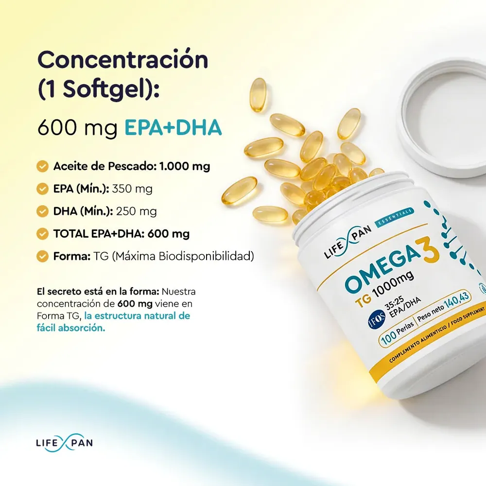 LifeXpan® Pack Longévité Cellulaire Premium [ NR Pur 60 (NAD+) + Oméga 3 Ultra Pur IFOS® + (photo 5)