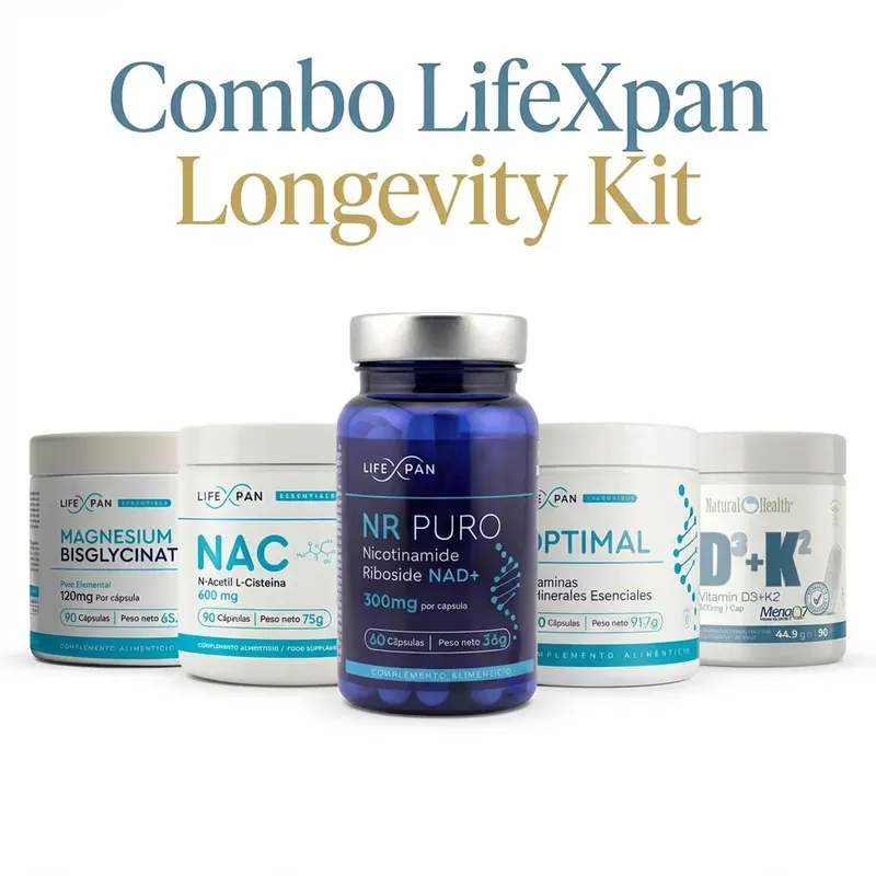 LifeXpan Longevity - 5 suplementos Premium