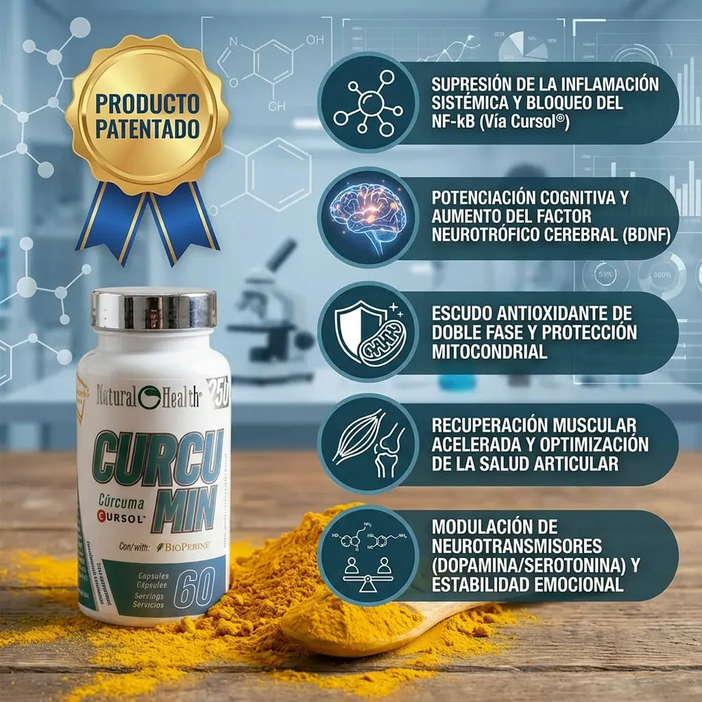 Combo Protocole Régénération Cellulaire [ NR Pur 60 (NAD+) + NAC + Curcumine Cursol® + Bisgl (photo 4)