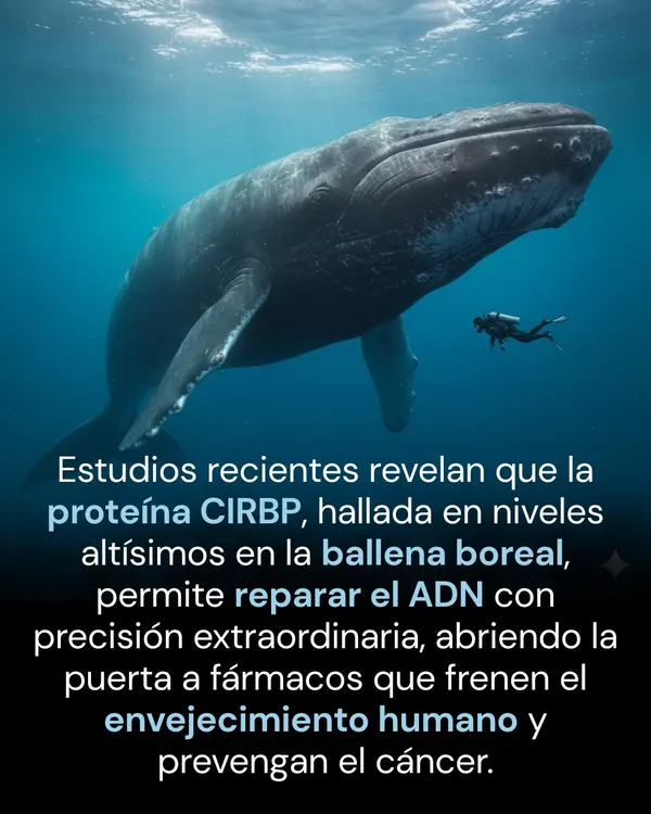 Des eaux arctiques au laboratoire : comment le génome de la baleine boréale défie le vieillissement