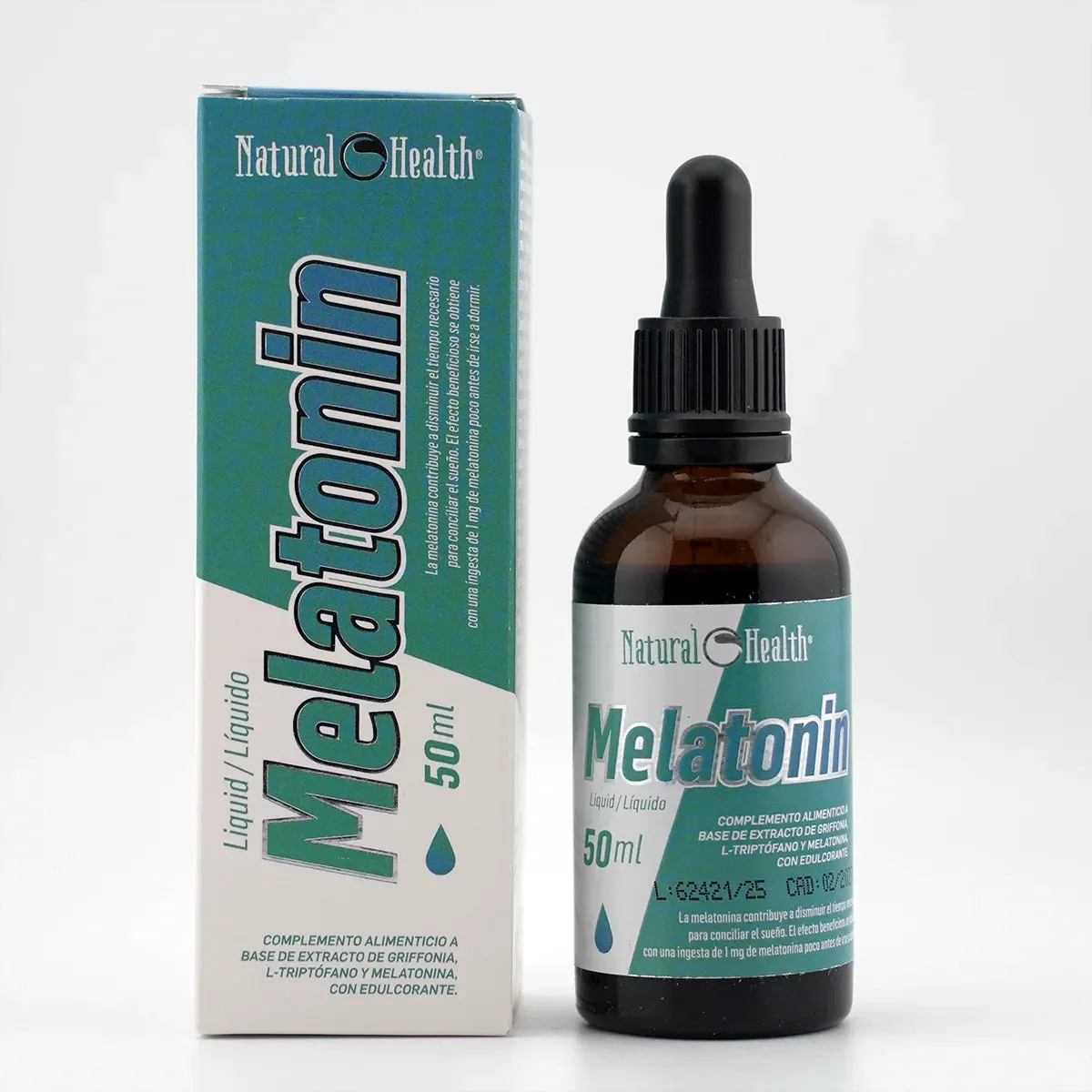 Mélatonine liquide 50 ml – Format sublingual à haute absorption – Soutien pour un sommeil réparateur, un repos profond et la longévité cellulaire (OFFRE DE LANCEMENT)