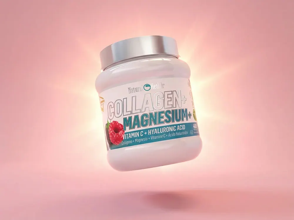 Collagène + Magnésium + Hyaluronique + Vit. C 400 g (photo 2)