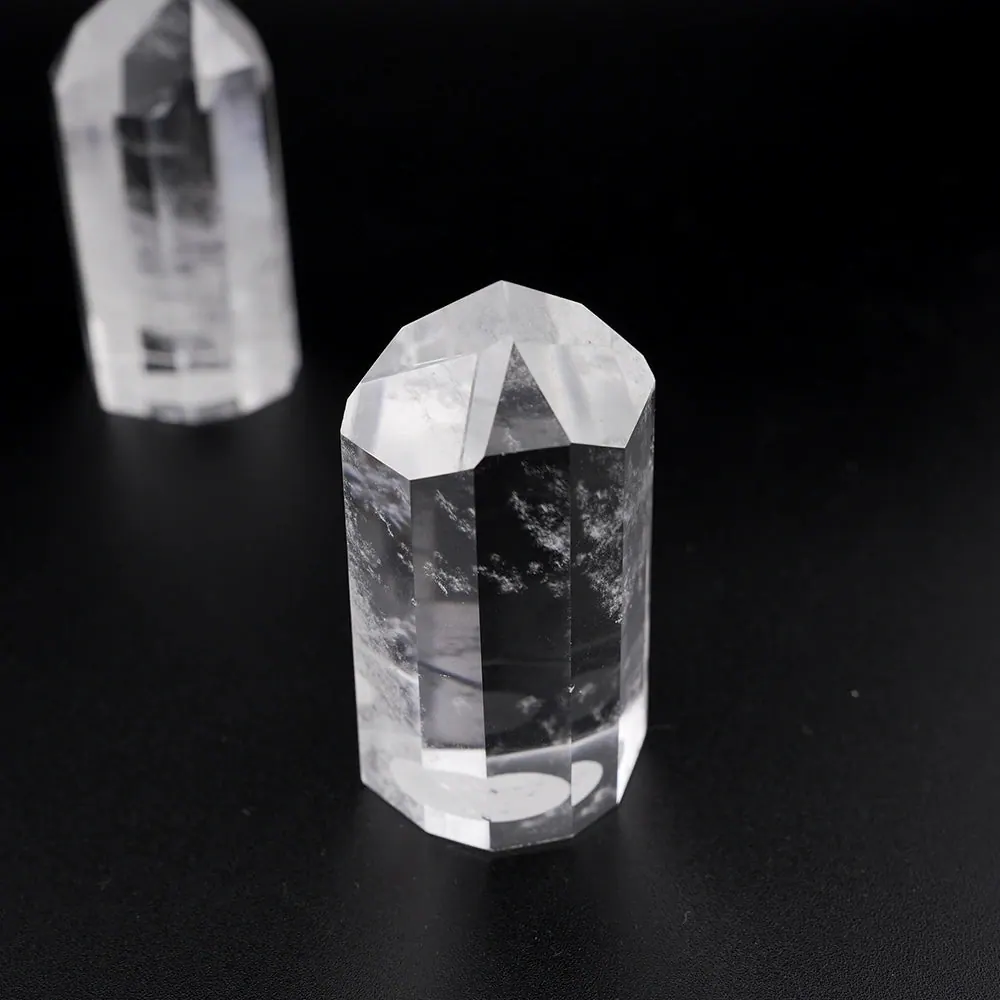 Quartz Maître Canalisateur DOW (géométrie 7-3-7), variété Fantôme avec effet Vogel – Act (photo 2)